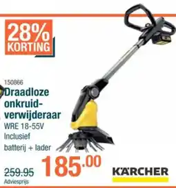 Cevo Kärcher Draadloze onkruidverwijderaar aanbieding
