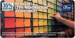 Cevo Levis mengmachine assortiment aanbieding