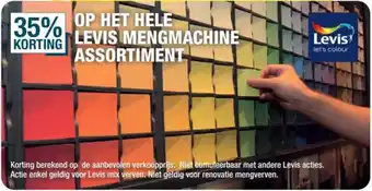 Cevo Levis mengmachine assortiment aanbieding