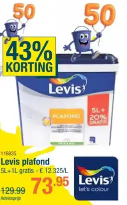 Cevo Levis plafond aanbieding