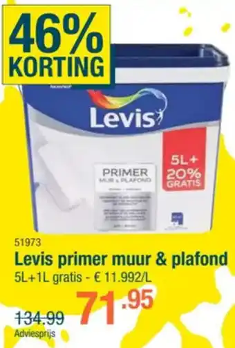 Cevo Levis primer muur & plafond aanbieding