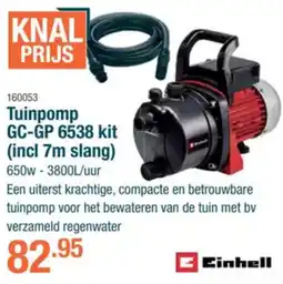 Cevo Tuinpomp GC-GP 6538 kit incl 7m slang aanbieding