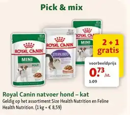 Maxi Zoo Royal Canin natvoer hond kat aanbieding