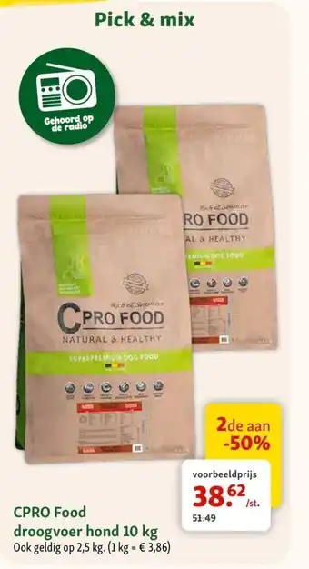 CPRO FOOD droogvoer hond