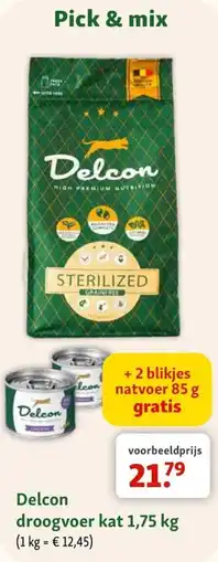 Maxi Zoo Delcon droogvoer kat aanbieding