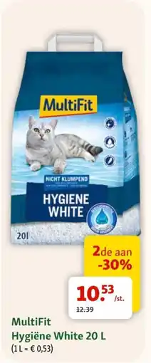 Maxi Zoo MultiFit Hygiëne White aanbieding