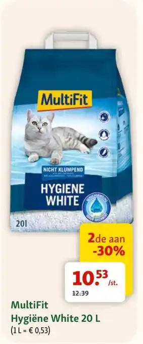 Maxi Zoo MultiFit Hygiëne White aanbieding