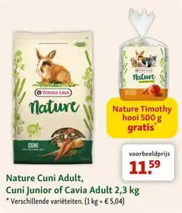 Maxi Zoo Nature Cuni Adult, Cuni Junior of Cavia Adult aanbieding