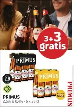 BelBev Primus aanbieding