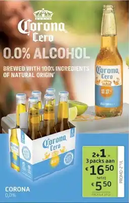 BelBev Corona 100% aanbieding