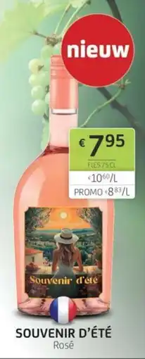 BelBev Souvenir d'été rosé aanbieding