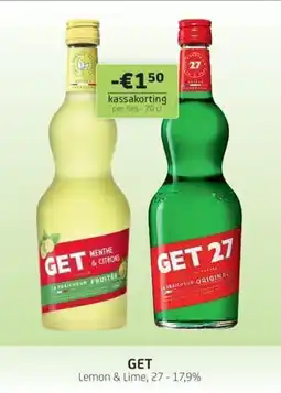 BelBev Get aanbieding