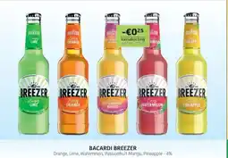 BelBev Bacardi breezer aanbieding