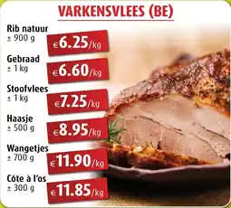 Aronde Varkensvlees (BE) aanbieding