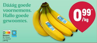 Delhaize Bananen aanbieding