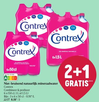 Delhaize Niet-bruisend natuurlijk mineraalwater aanbieding