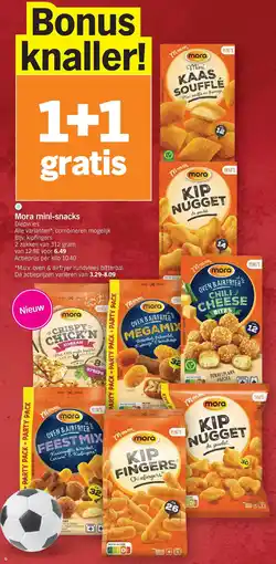 Albert Heijn Mora mini-snacks aanbieding