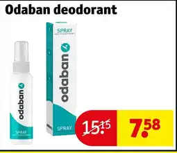 Kruidvat Odaban Deodorant aanbieding