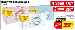 Kruidvat Kruidvat Babydoekjes aanbieding