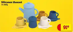 Kruidvat Siliconen Theeset aanbieding