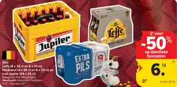 Carrefour Bier Leffe, Piedboeuf en krat Jupiler aanbieding