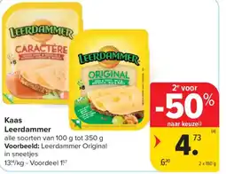 Carrefour Kaas leerdammer aanbieding