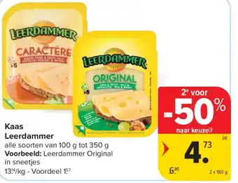 Carrefour Kaas leerdammer aanbieding