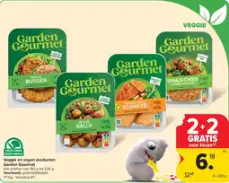 Carrefour Veggie en vegan producten garden gourmet aanbieding