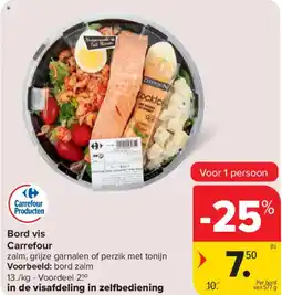 Carrefour Bord vis carrefour aanbieding