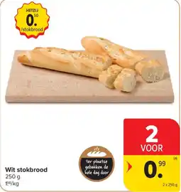 Carrefour Wit stokbrood aanbieding