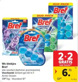 Carrefour Wc-blokjes bref aanbieding
