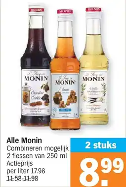 Albert Heijn Alle monin aanbieding