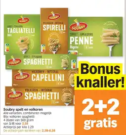Albert Heijn Soubry spelt en volkoren aanbieding