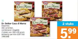 Albert Heijn Dr. oetker casa di mama aanbieding