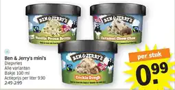 Albert Heijn Ben & jerry's mini's aanbieding