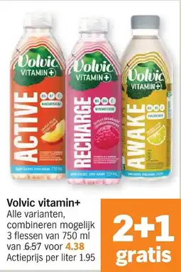 Albert Heijn Volvic vitamin+ aanbieding