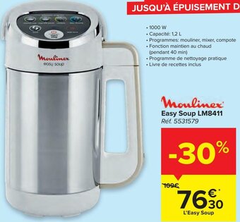 Carrefour Moulinex Easy Soup LM8411 aanbieding