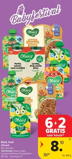 Carrefour Baby food olvarit aanbieding