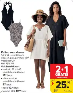 Carrefour Kaftan voor dames aanbieding