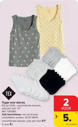 Carrefour Topje voor dames aanbieding