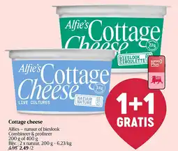 Delhaize Cottage cheese aanbieding