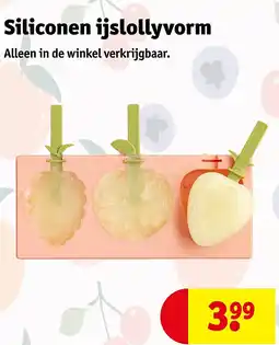 Kruidvat Siliconen ijslollyvorm aanbieding