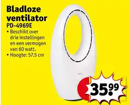Kruidvat Bladloze ventilator aanbieding