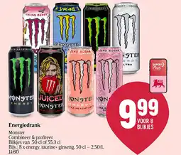 Delhaize Energiedrank aanbieding
