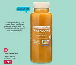 Delhaize Chia smoothie aanbieding