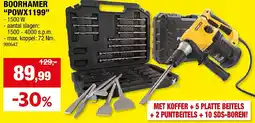 Hubo BOORHAMER “POWX1199” aanbieding