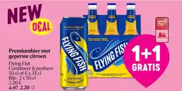 Delhaize Premiumbier met geperste citroen aanbieding