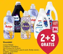 Delhaize Wasmiddel aanbieding