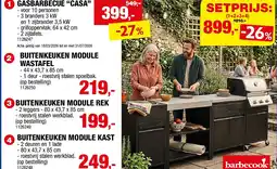 Hubo GASBARBECUE “CASA” aanbieding