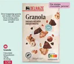 Delhaize Granola aanbieding